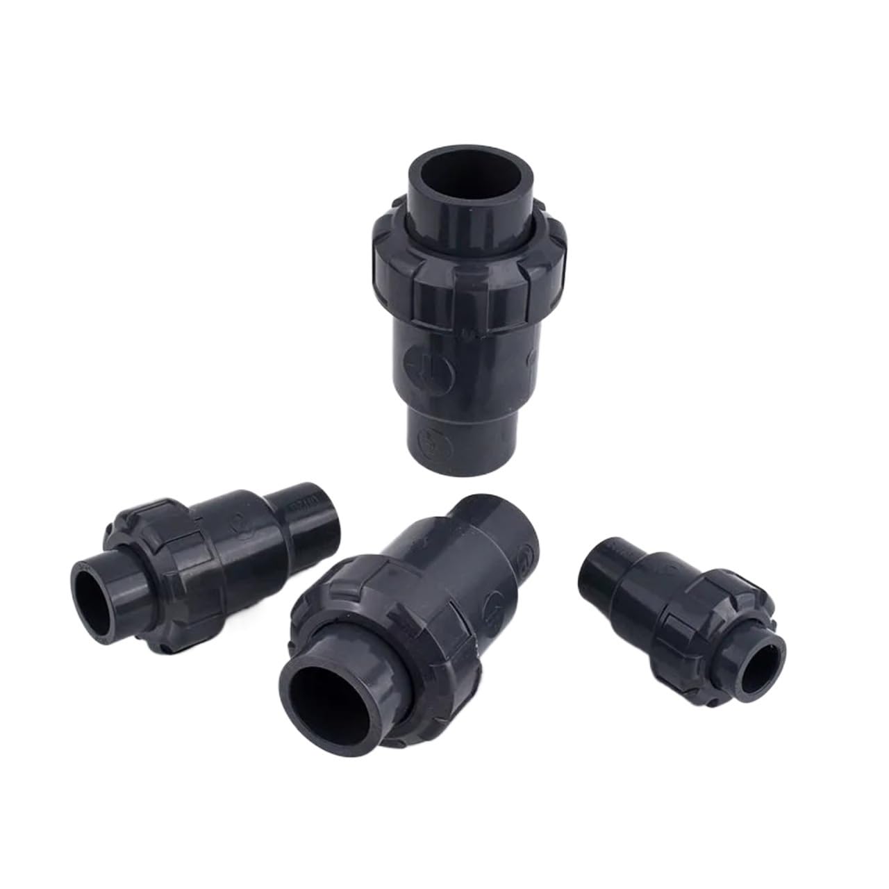 Zawór zwrotny PCV Zawór zwrotny z pojedynczym złączem UPVC Nawadnianie ogrodu Akwaria Złącze rurowe PCV 20-63 mm(50mm)