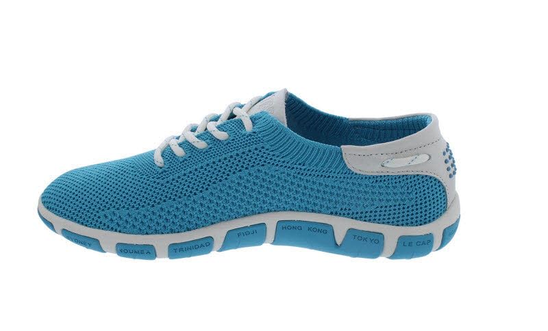 tbs Jazaria Segelschuh, Tennis Knit Eco PET, Caraibes Q7232 Grün