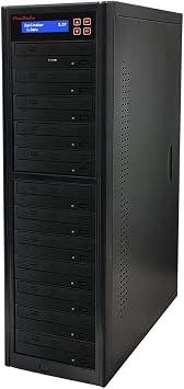 1 إلى 11 Blu-ray BD M-Disc CD DVD Duplicator Copier برج مستقل