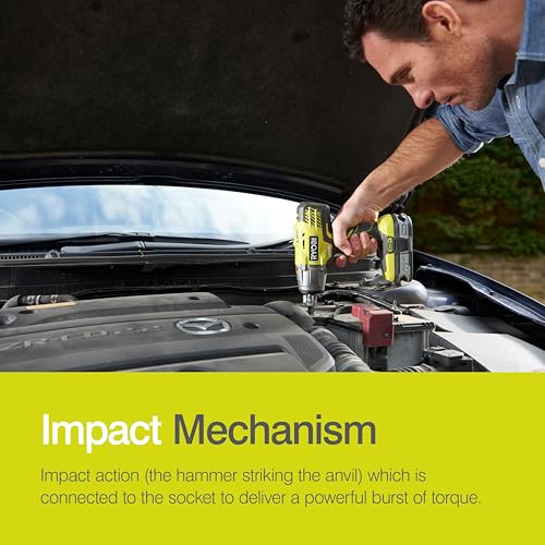 RYOBI R18IW3-0 18V ONE+ 3 Speed Cordless Impact Wrench - Image 9