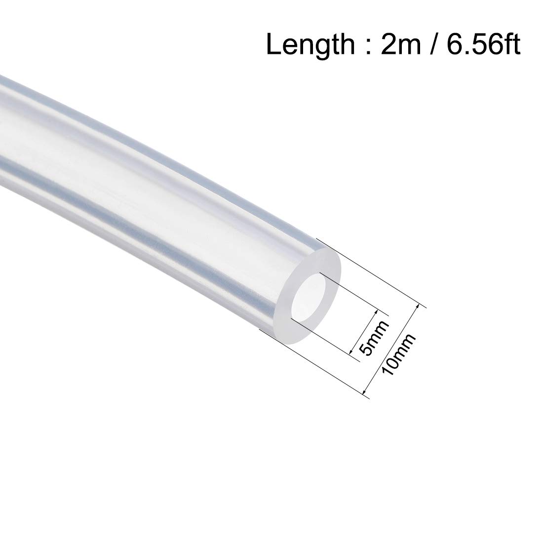 Sourcing Map Tube En Silicone De 6 Mm De Diamètre Intérieur