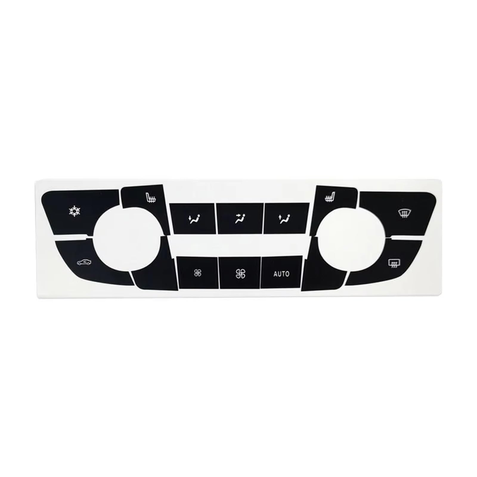 car Switch Stickers Compatible with Buick for Regal 2008 2009 2010 2011 2012 2013 Button Sticker Climate Air Accessories Interior Repair Cover