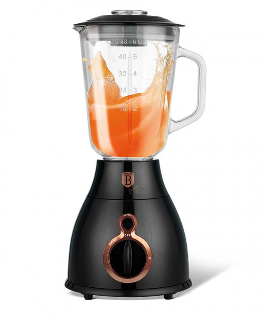 Berlinger Haus Black Rose: Set Macinasale E Pepe In Acciaio Inox 18/8 E Vetro (120ml) - Colore Nero E Oro Rosa - 2
