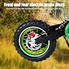 36V Electric Dirt Bike for Kid,350W Rocket Electric Motorcycle,Mini Off Road Vehicles,Pocket Motorcycle,10 Inch Tires Dirt Bike with Mechanical Disc Brakes
