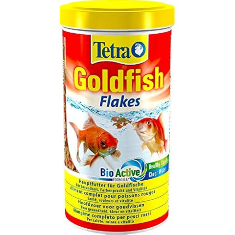 Tetra Goldfish Flakes - Flocken-Fischfutter für alle Goldfische und andere Kaltwasserfische Cover
