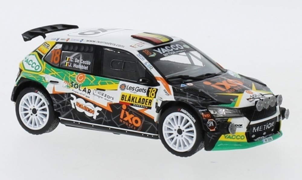 【中古】ixo 1/43 シュコダ ファビア R5 EVO 2019年ラリー・コンドロス C.De Cecco / J Humblet ＃18 ミニカー【箱色あせあり】[10][240010475246] 中古】ixo 1/43 シュコダ ファビア R5 EVO 2019年ラリー
