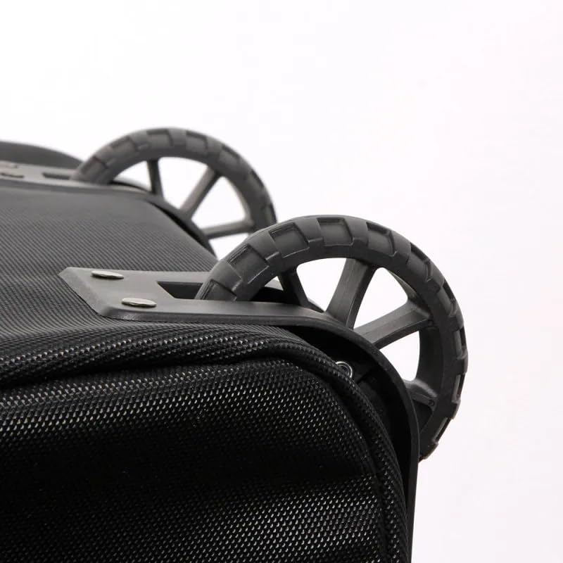 Howzit – Boardbag Wingfoil Reise mit Rollen – Gepolsterte Transporttasche 10 mm – hoher Schutz Polyester 600D – ideal für Reisen im Flugzeug – Schwarz/Grau