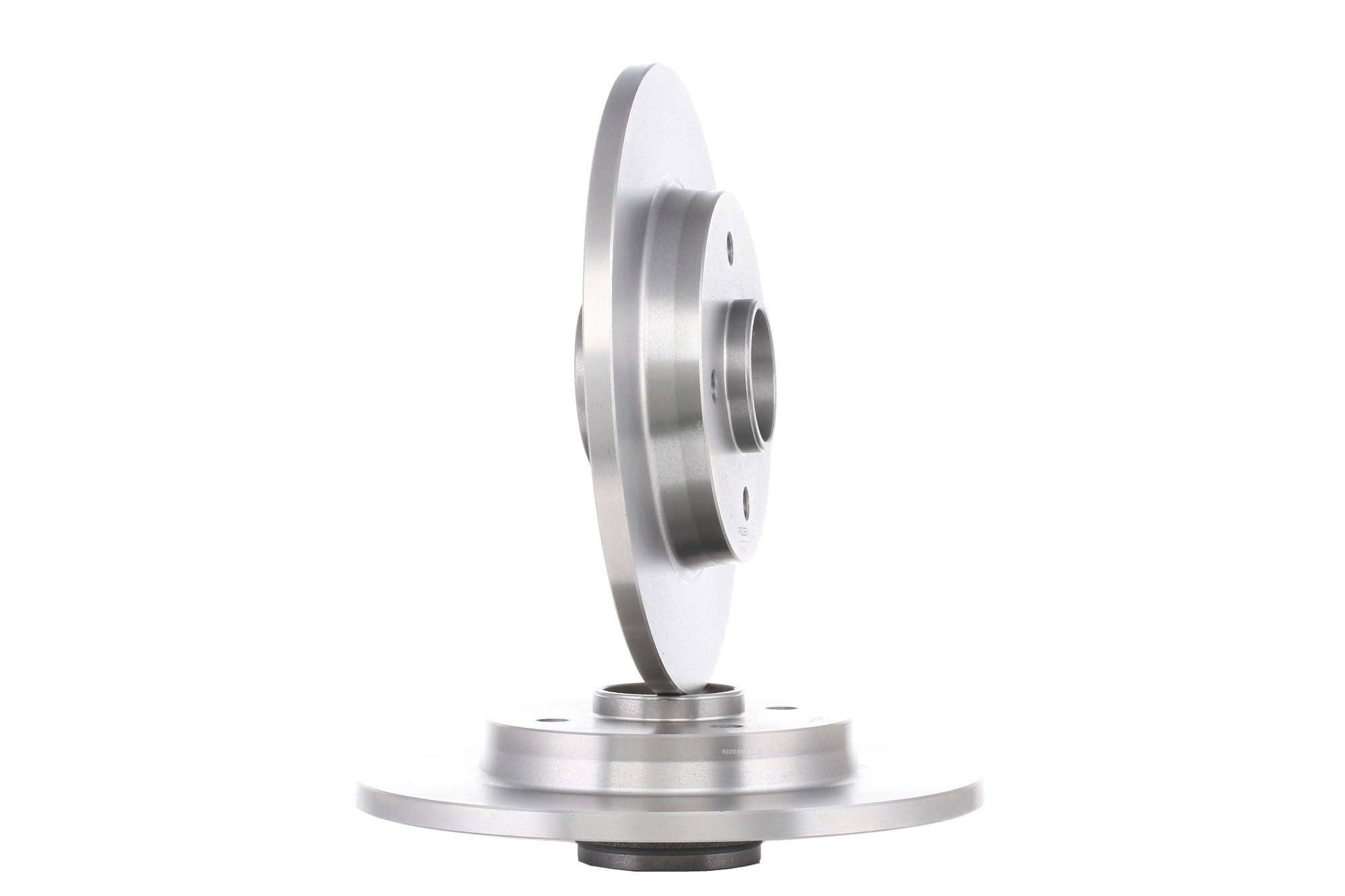 RIDEX 82B0420 2x Disco de freno Trasero con buje de rueda Compatible con CITROËN C4 II Hatchback NC