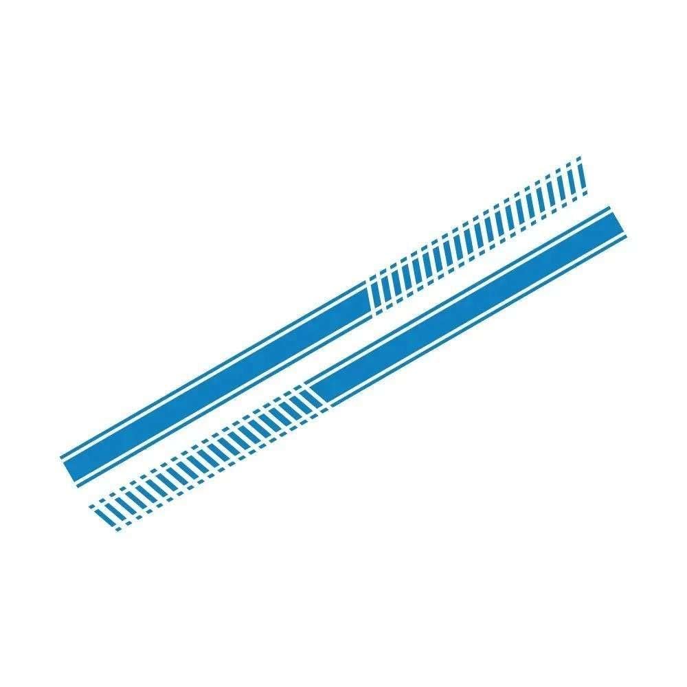2PCS Car DIY Decals Side Racing Stripe Sticker Trims Graphics Accessories,for Audi A3 8P 8V 8Y S3 RS3 Sedan Sportback TFSI TDI