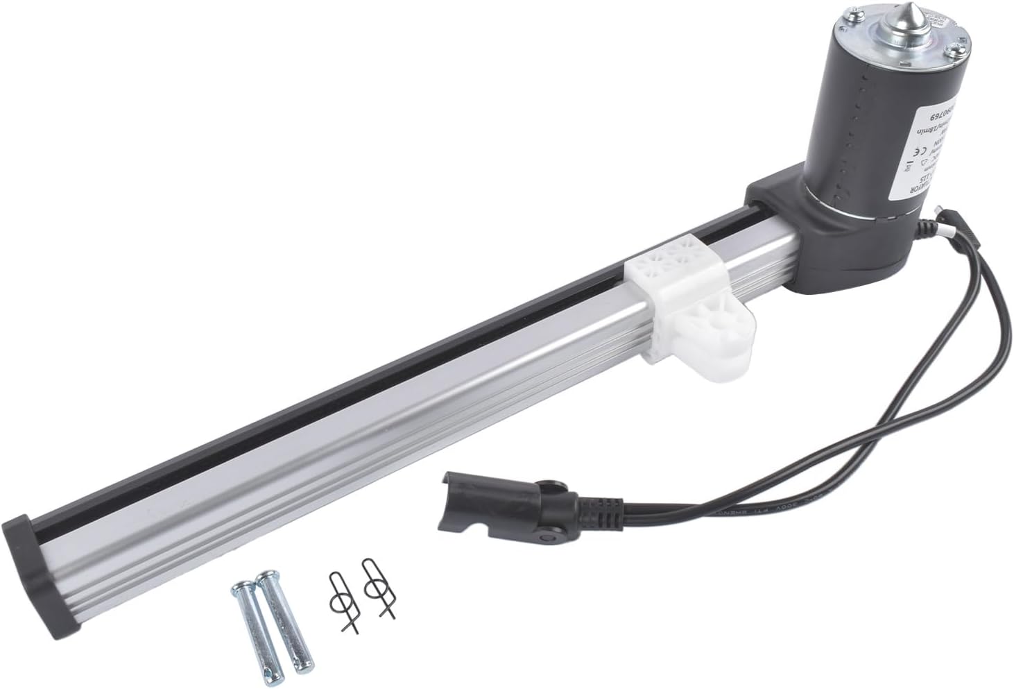 KDPT007-115 Recliner Motor Model Actuator Kit Replacement for Electric Sofa Lift Chairs 1500N 24 mm/s 2-Pin Power Connector 5-Pin Hand Control Plug