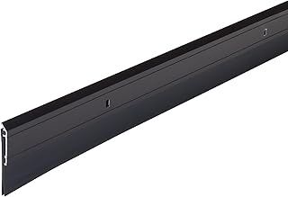 M-D Building Products 05652 All-Season Door Sweep, Heavy Duty Aluminum and Vinyl, Ideal for Residential & Commercial Use, Easy Installation, Ensure Comfort and Save Energy (36 Inch, Bronze)