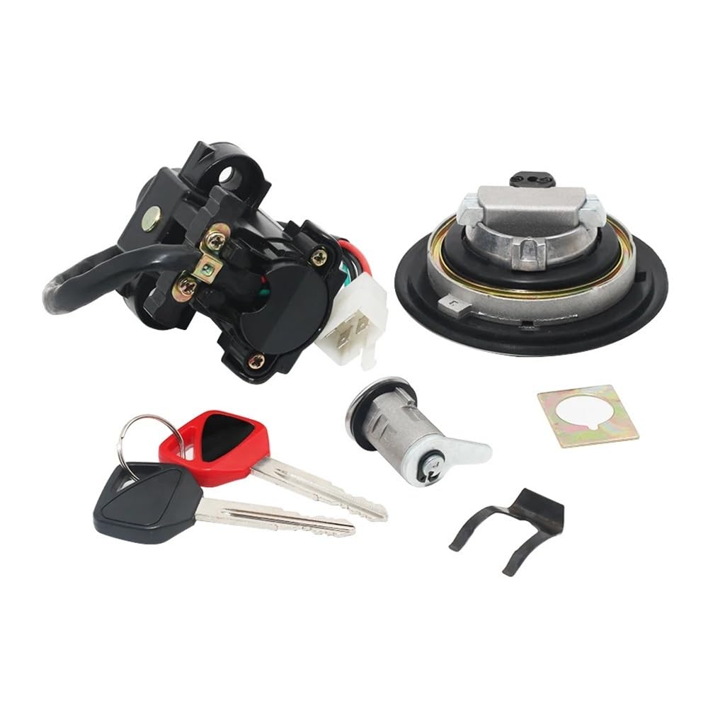 Interruptor de bloqueo de ignición de combustible para CB250 35010-KEA-J00 bombín llave 6