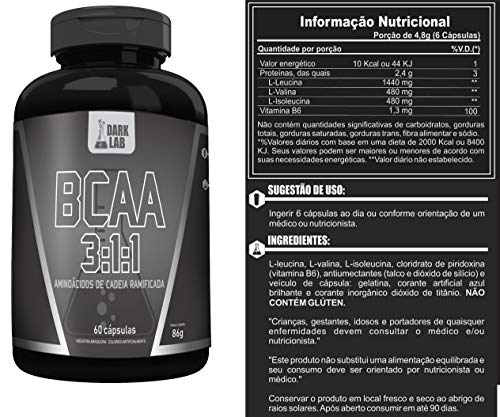 Kit One Whey Protein 900g Baunilha + Creatina 100g + Bcaa 60 Caps + Coqueteleira Roxa Dark Lab