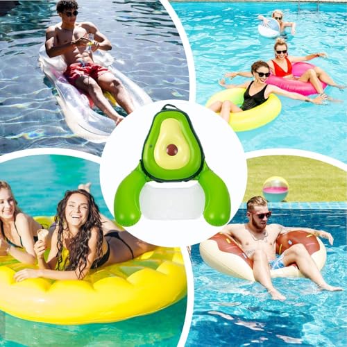 Siège résille avocat flottant portable pour vos fêtes à la plage et au lac - 4