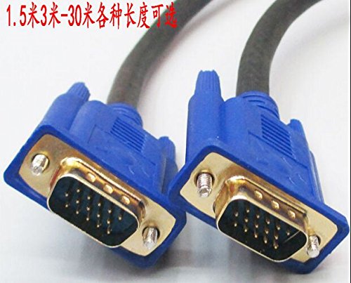 Wiring Connecting Terminals - HDTV Connection line VGA to VGA 15 PIN Male to Male 1.5M Length. and Original