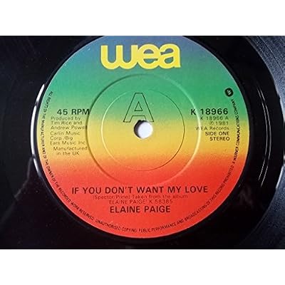 SECOND TIME 7 INCH (7" VINYL 45) UK WEA 1982