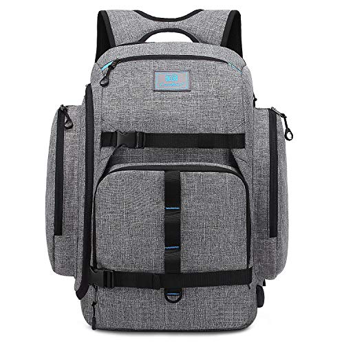 Srotek Laptop Backpack Large Computer Skateboard Backpack Water-Resistant Outdoor Business Rucksack...