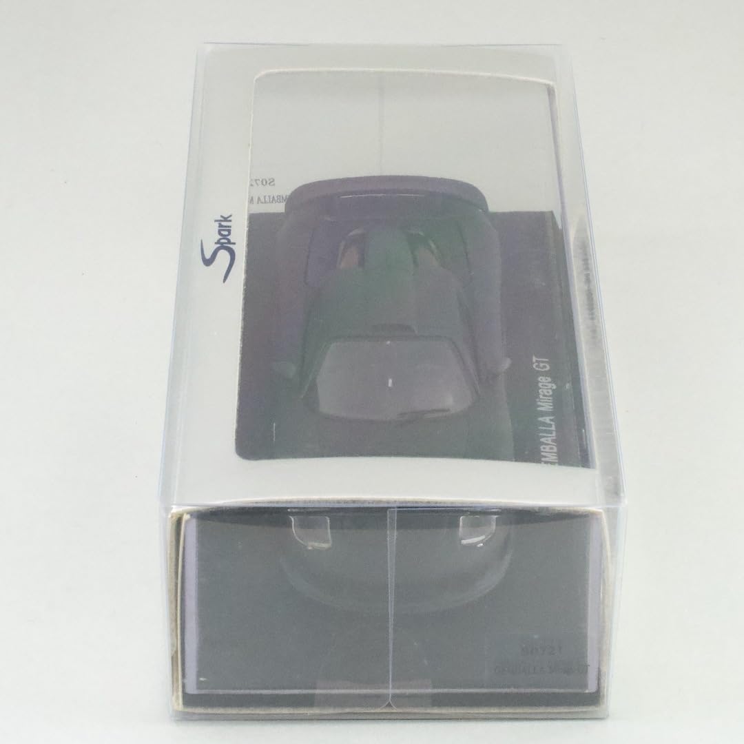 スパーク 1/43 ポルシェ ゲンバラミラージュGT マットブラック 希少色