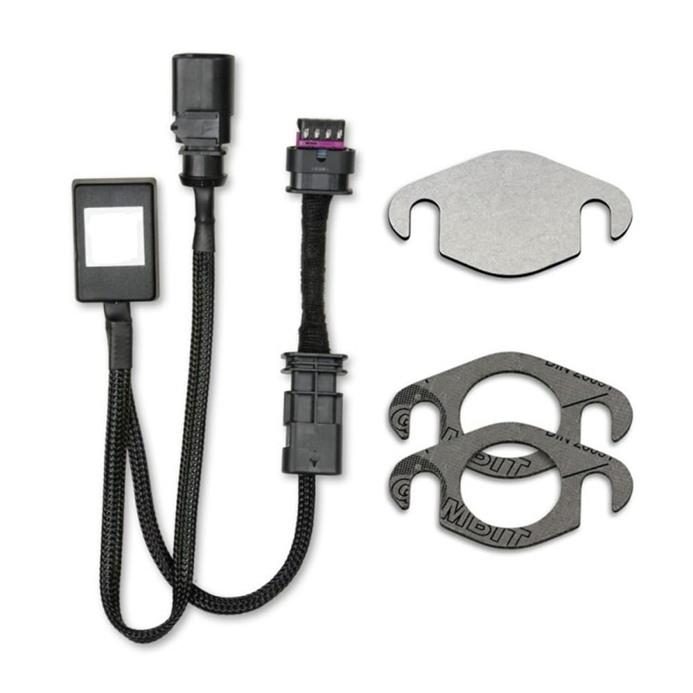Emulatore valvola Egr 03L131512BB 03L131527AX compatibile con motore 1.2 TDI CFWA, 2.0 TDI CFFA A3 Sharan Alhambra Passat 03L131512BL 03L906461A 03L131512AP