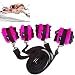 Women Bed Bondage Wrist and Handcuffs Strap---Pink（Same as picture）