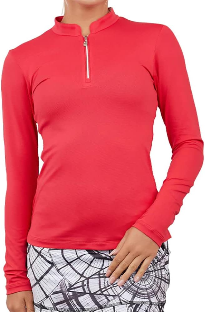 Womens 1/4 Zip Golf Shirt