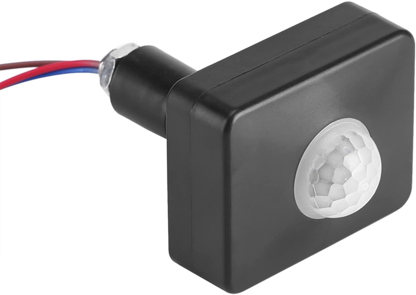 Yctze Weatherproof Black PIR Switch Infrared Motion Sensor Detector for Outdoor Wall Pavement Lighting