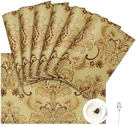 TOPLUXE Table Runner with Handmade Tassels, Table Runner for Dining Room/Restaurant/Banquet/Festival Decoration (33x228cm, Patchwork)