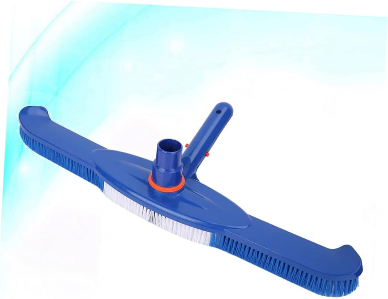 1Pc Heavy Duty Swimming Pool Brush with Stiff Bristles for Cleaning of Walls and Floors for Indoor and Outdoor Use Durable Cleaner Brush Blue