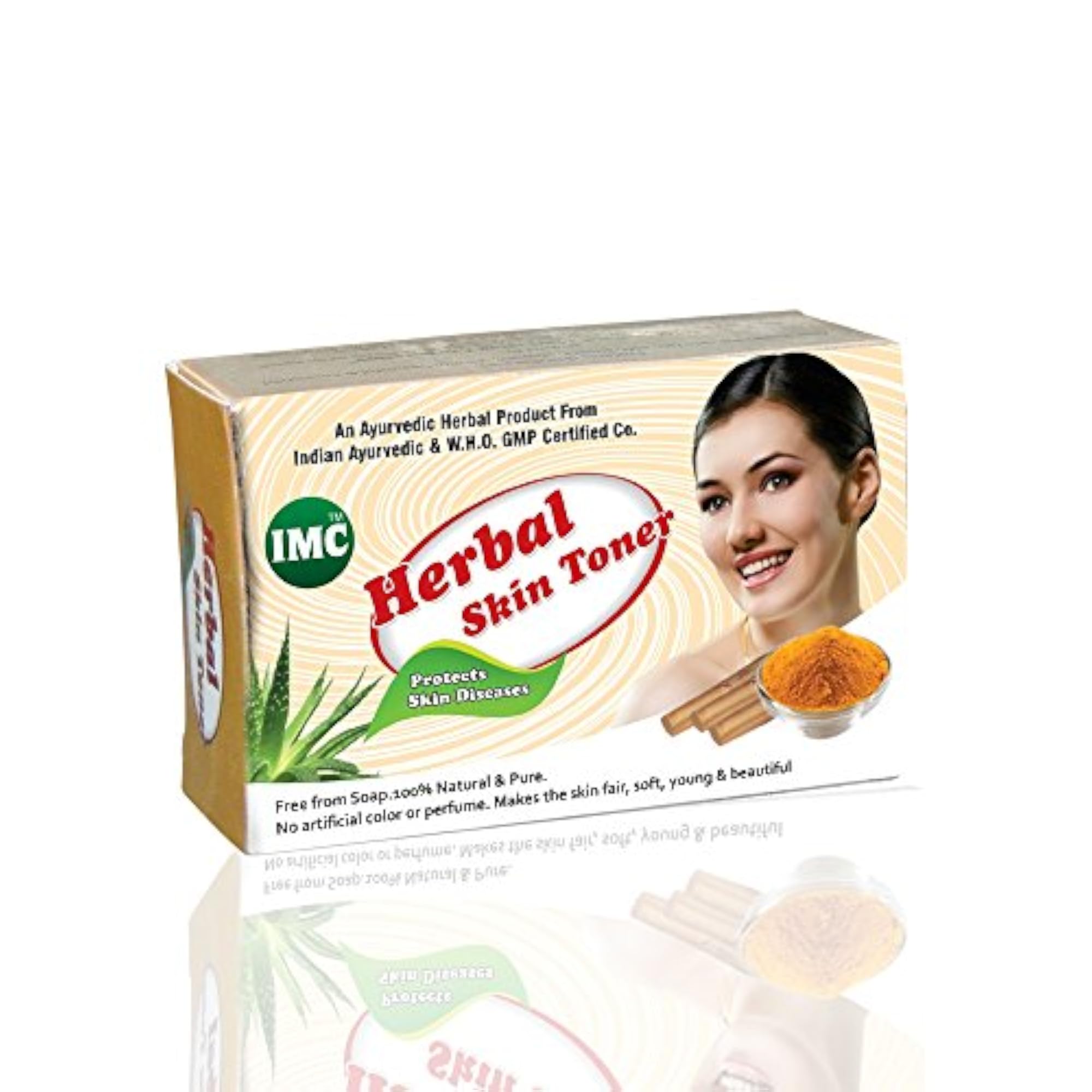 Herbal Skin Toner Pack of 5, 100% Soap Free