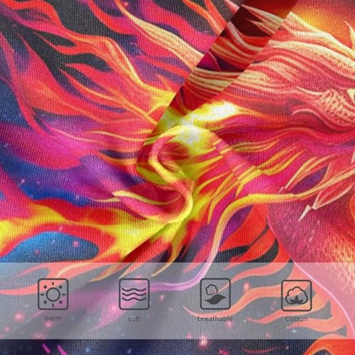 Colorful Dragon Galaxy Cute Panties Girl Girls Underwear Toddlers Cotton Pattern Underpants Briefs 2t3