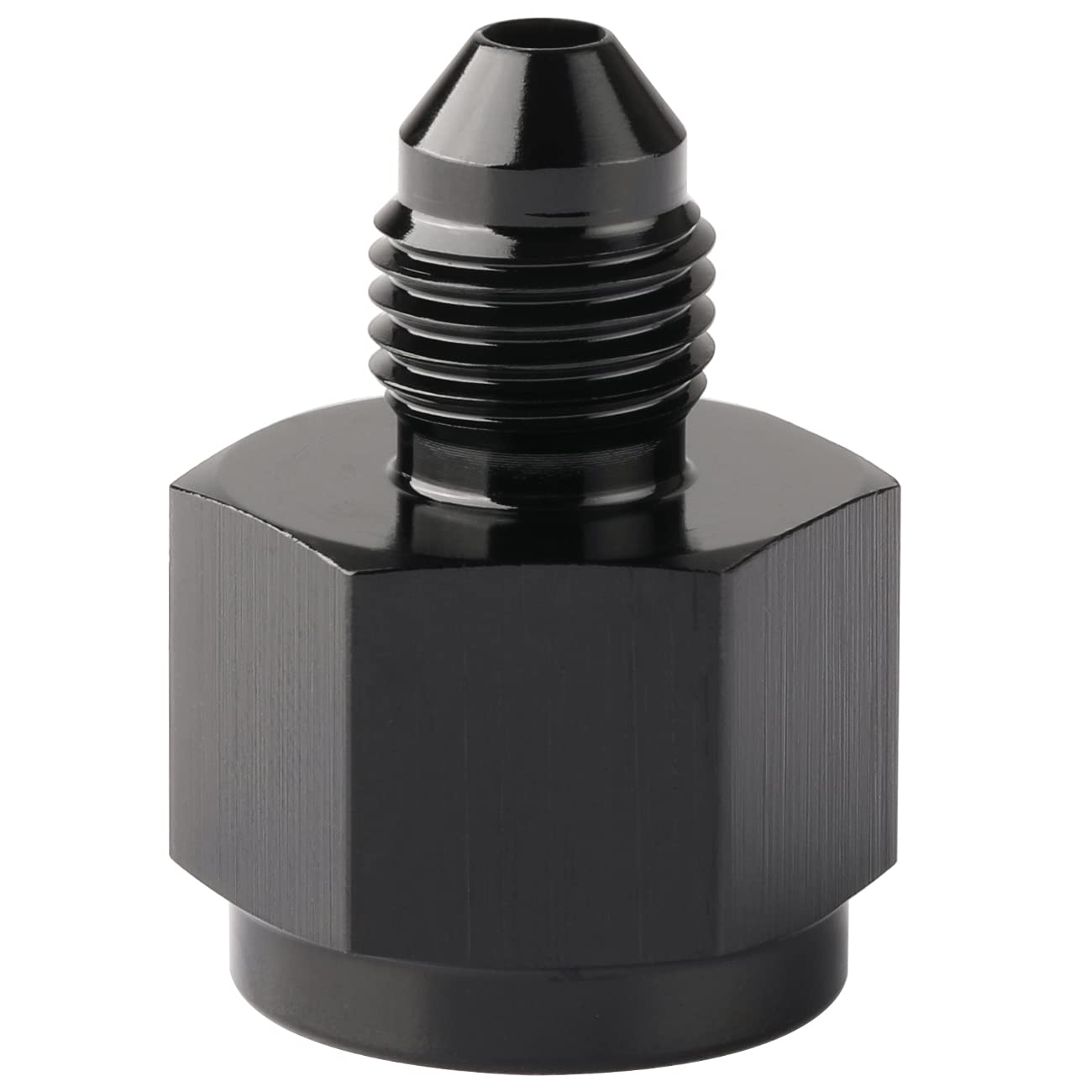 Podavelle 6AN Female to 3AN Male Flare Reducer Adapter Fitting Connector Aluminum Black