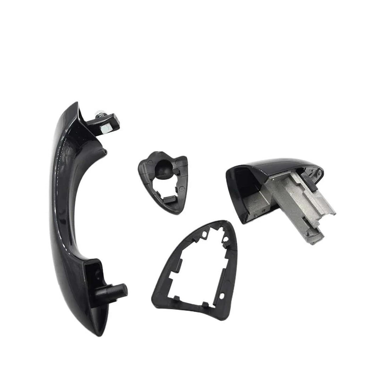 EVEKHAHHRB Exterior Door Handle 1PCS for X5 E53 2000-2006 Front Left Right/Rear Left Right Outside Door Handle Outer Door Handle(Front Right)