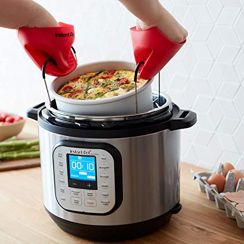 Panela de Pressão Elétrica Multiuso 7 em 1 Instant Pot Duo60 Nova Programável 6 Porções 110V, Preta,
