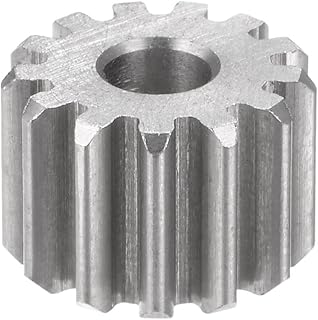 HARFINGTON Flat Spur Pinion Gear 5mm Inner Aperture 13T 1 Module Stainless Steel Spur Diff Differential Motor Gear RC Replacement Parts