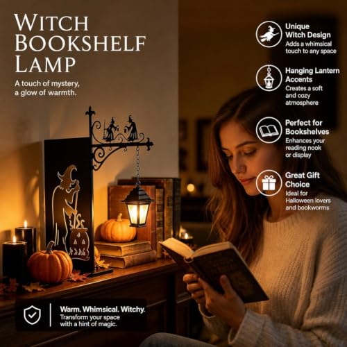 Linterna de biblioteca y mini lámpara decorativa para estanterías de estudio 3