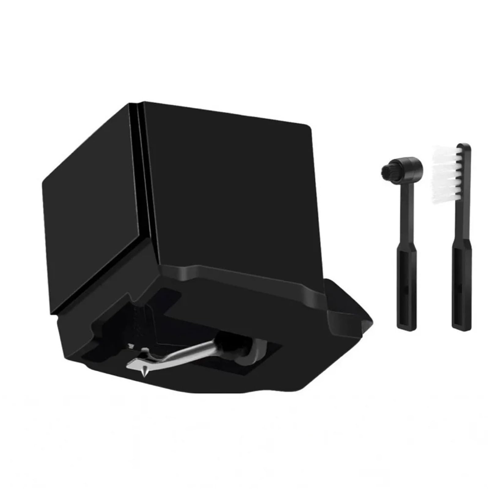 ATN3600LE Sostituzione stilo for giradischi for modelli for AU-DIO-TECHNICA = AT-LP60X AT-LP60 con spazzola for pulizia vinile(Aluminum Bar)