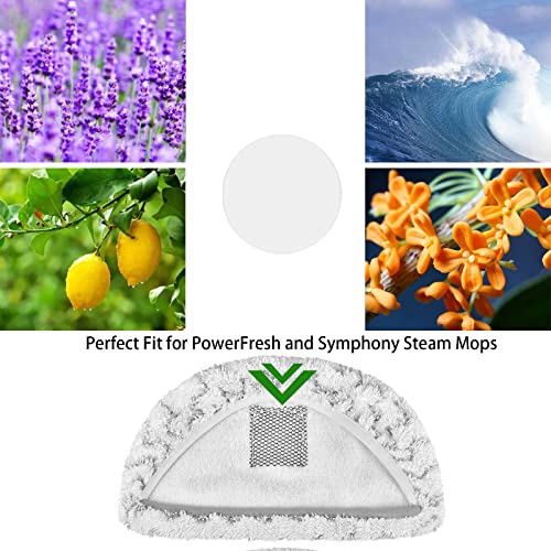 16 Pack Steam Mop Scent Discs Compatible With Bissell Powerfresh And Symphony Series, Fits Model 1940, 1806, 1132 #TOP1