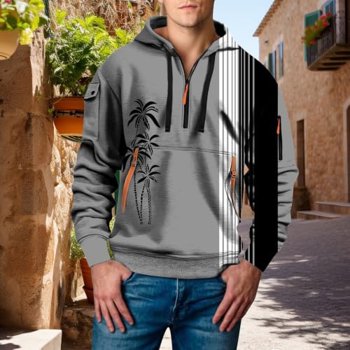 Chaqueta verano hombre sudadera con capucha estilo juvenil moderno para otoño e invierno 2