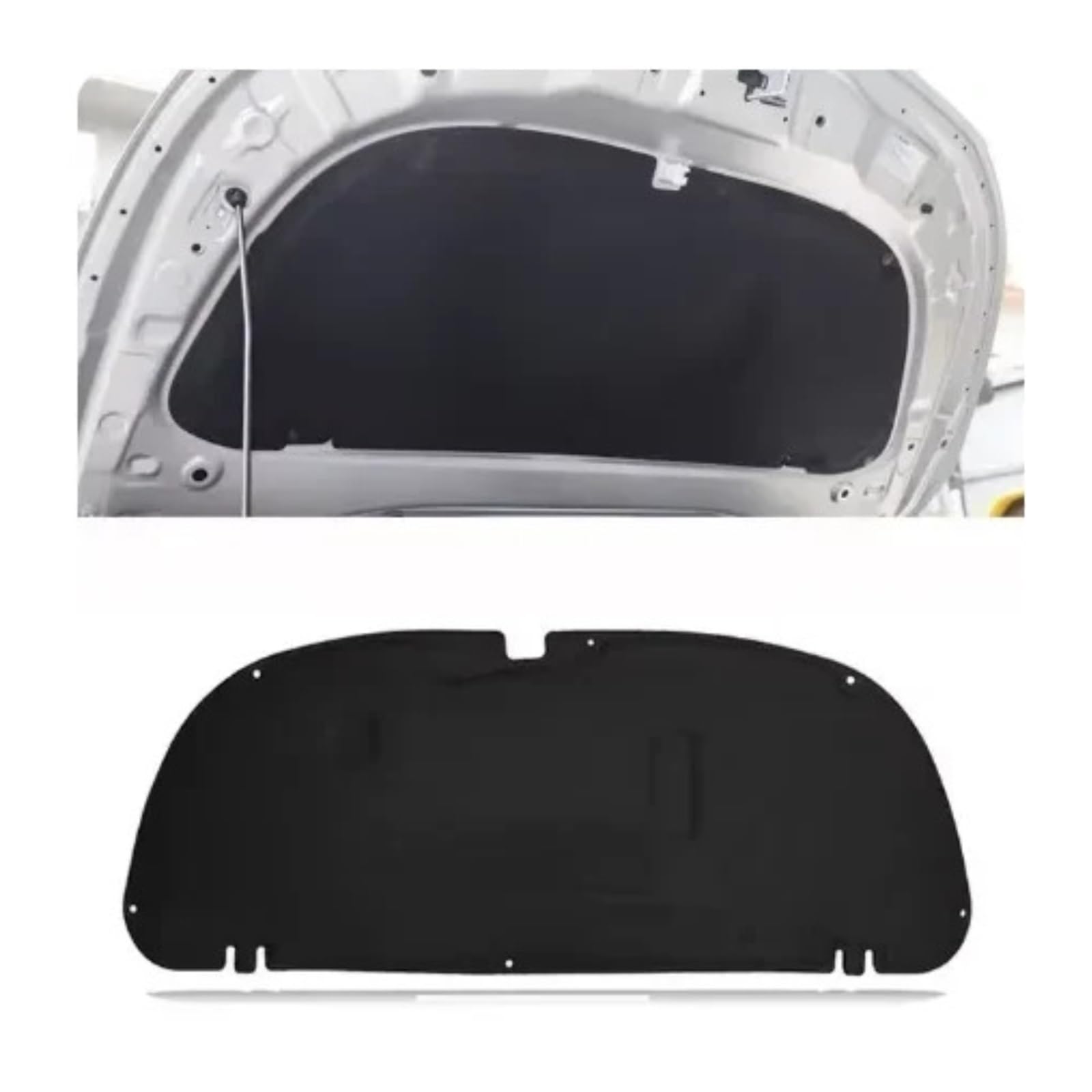 Fireproof Cotton Engine Hood Trunk Cargo Sound Heat Insulation Compatible for Toyota Corolla 2019 2020 2021 2022 2023 E210 Accessories(Style 2)