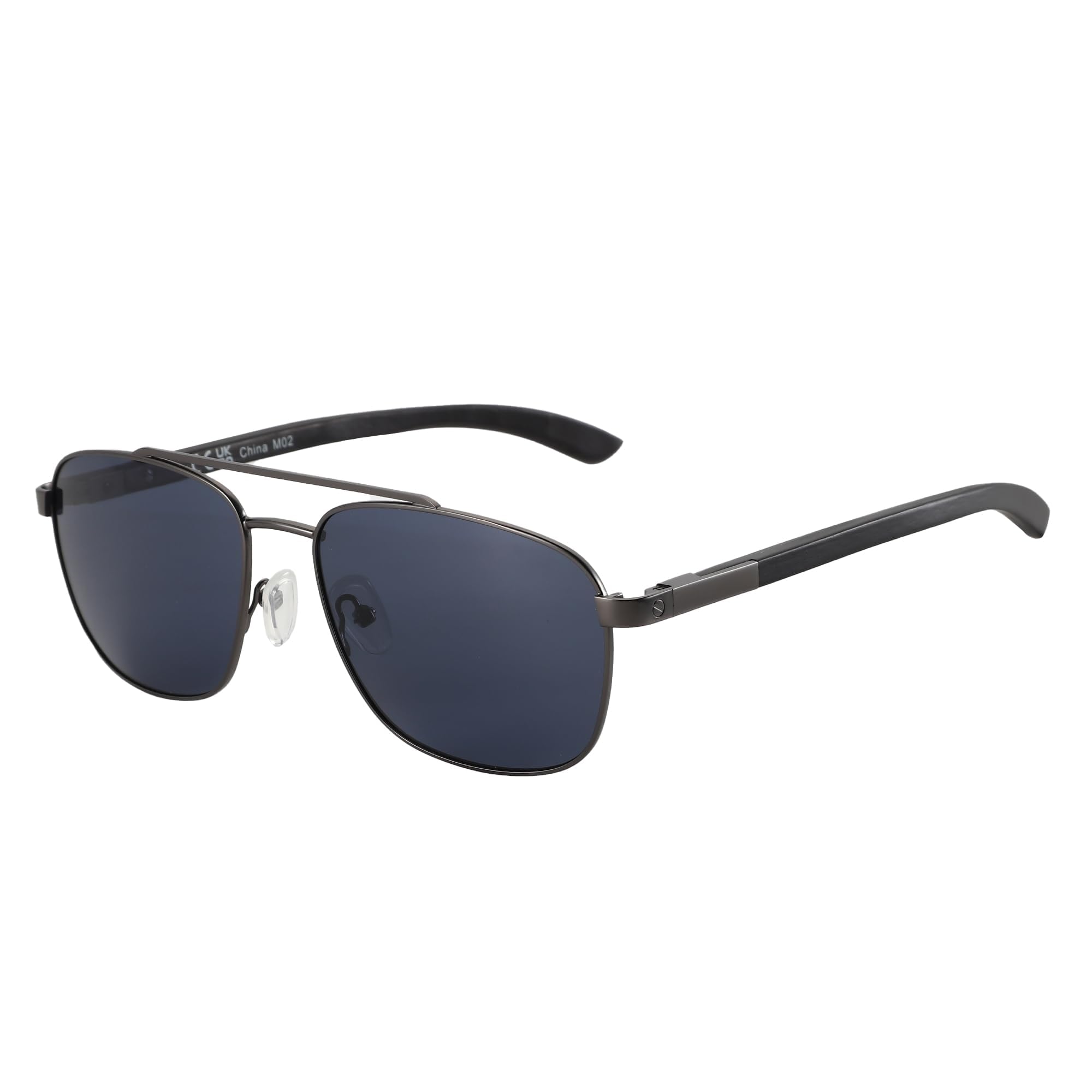 ZENOTTIC Aviator Polarized Sunglasses Men: Wood UV400 Protection Driving