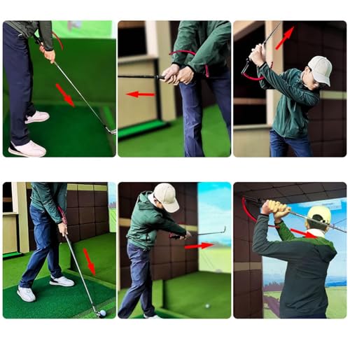 Accessoire pour swing de golf perfectionné et aide à l'alignement