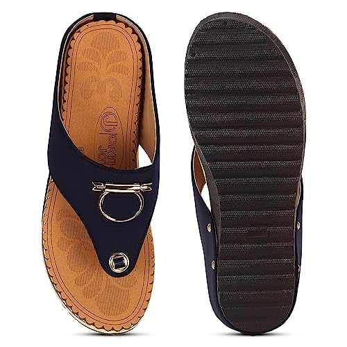 Image of ORTHO JOY doctor Fancy Slipper for women || Orthopedic Women's Fashionable comfortable slipper