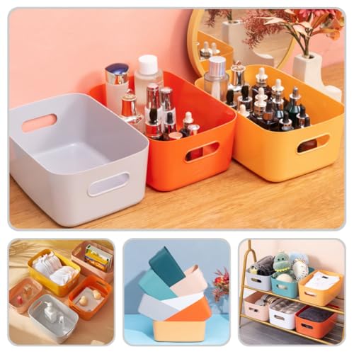 Panier de rangement multifonction en PP pour petits objets et bureau - 5