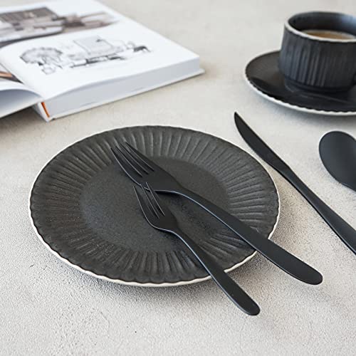 マットブラックカトラリーセット 5ピース ステンレス【新品】 Amazon | カトラリー 5点セット マットブラック 日本製 燕 18-8