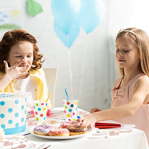 Willbond 3000 Pieces Rose Gold Happy Birthday Confetti Foil Stars Confetti Sequins Party Twinkle Confetti Decoration For Birthday Wedding Baby Shower Nursery Party Supplies #TOP6