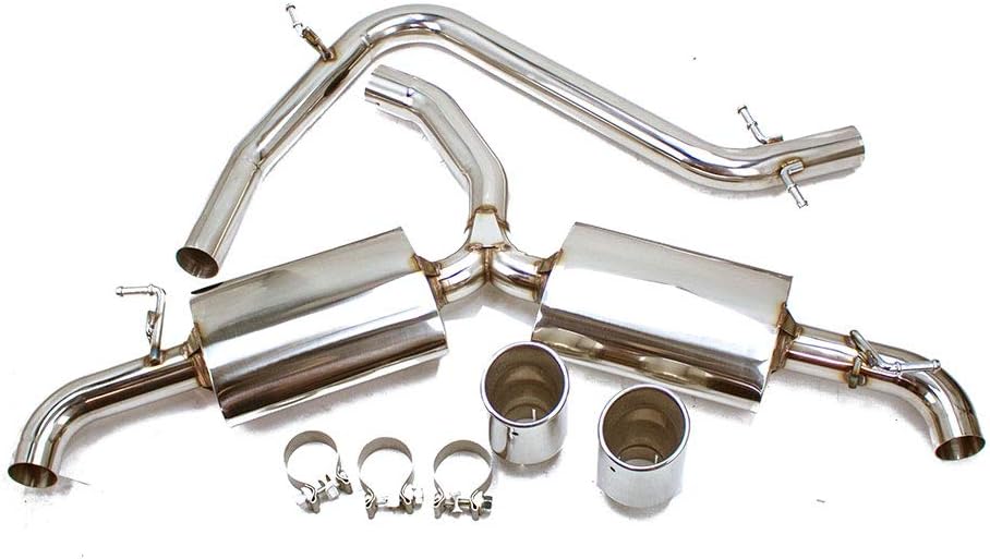 REV9 CB-012 Cat-back FlowMaxx Stainless Steel Sports Exhaust Kit for Volkswagen GTI (MK6) 2010-2014