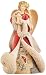Enesco Heart of Christmas Deluxe Angel with Star Figurine, 9.06-Inch