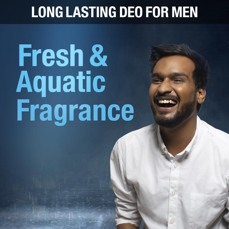 Image of Gentlemen's Crew Ocean Escape Body Spray, 150ml | Pack of 1 | Deodorant for Men | 48 hrs Freshness | Long Lasting | Anti-Microbial | Irritation & Stain Free