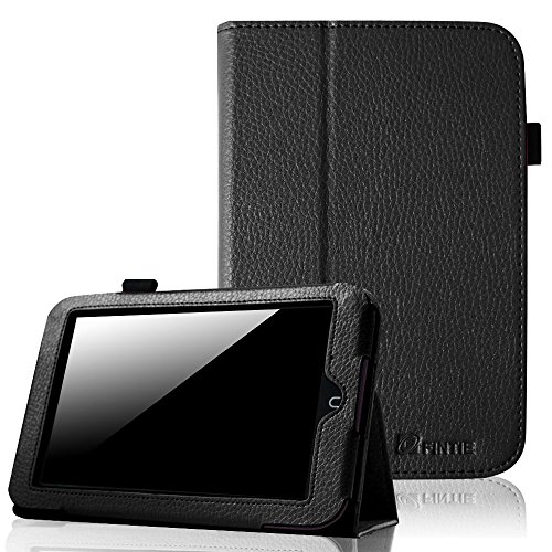 Fintie Slim Fit Folio Case for Barnes & Noble Nook HD 7 Tablet (Support Auto Sleep/Wake Function) - Black
