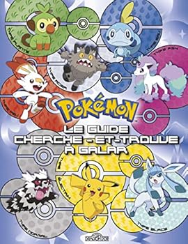 Hardcover Pokémon - Le guide cherche-et-trouve - Les 18 types de Pokémon de Galar [French] Book